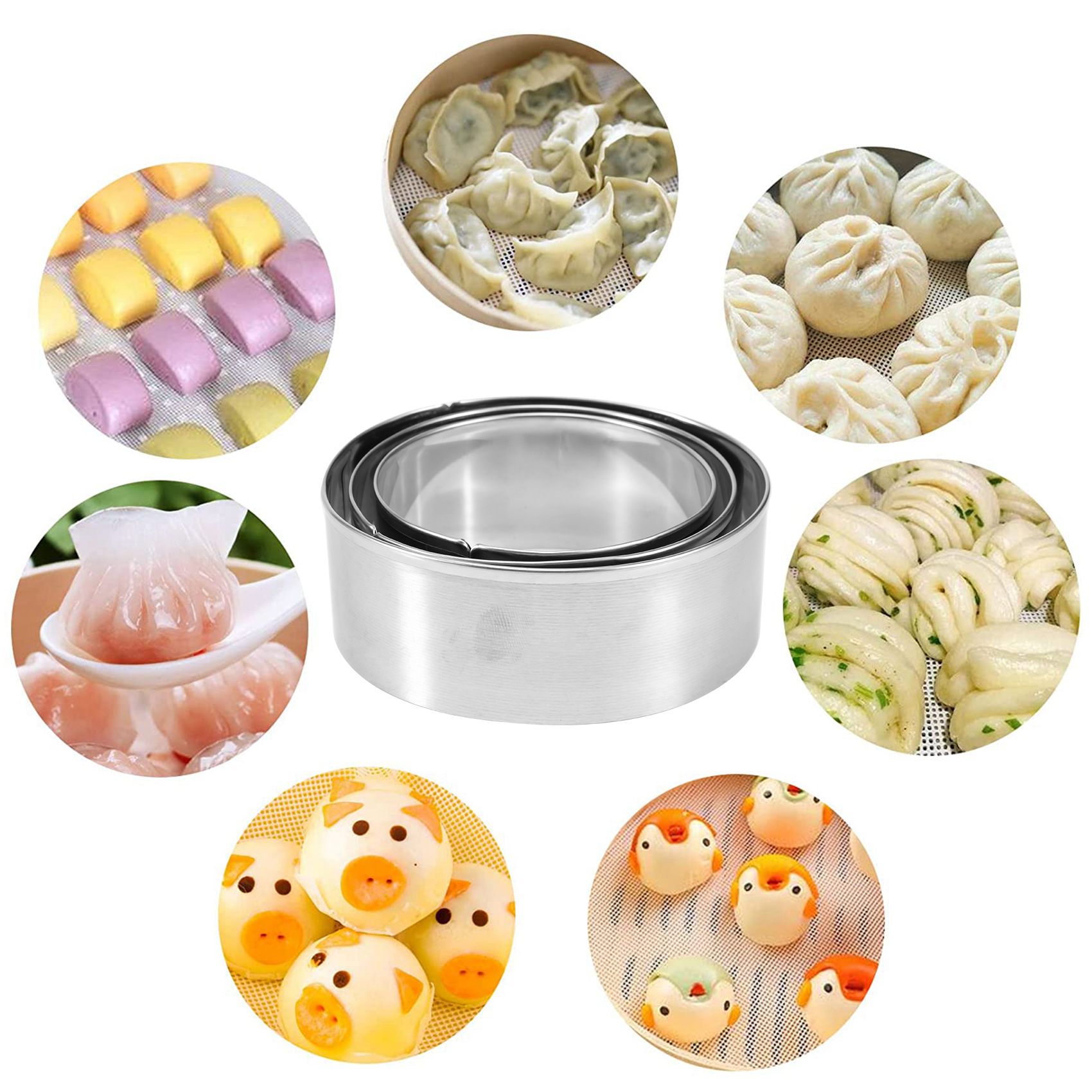 Gyoza Dumpling Maker - Zestaw do przygotowywania pierogów FAST-Dumplings, 8