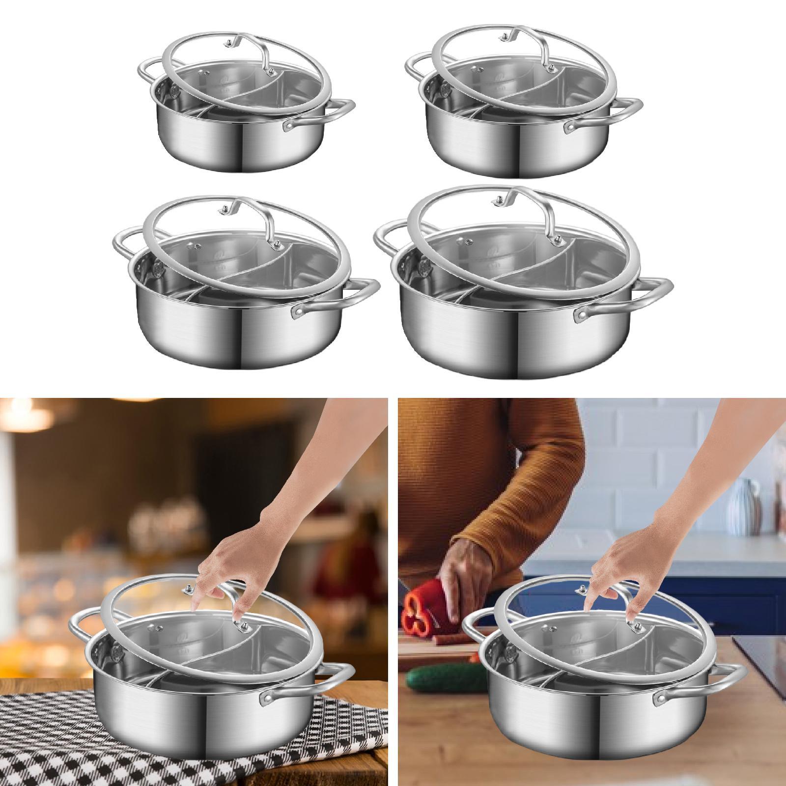 Home Cooking Gas - Gorący garnek z przegrodą, gazowy garnek