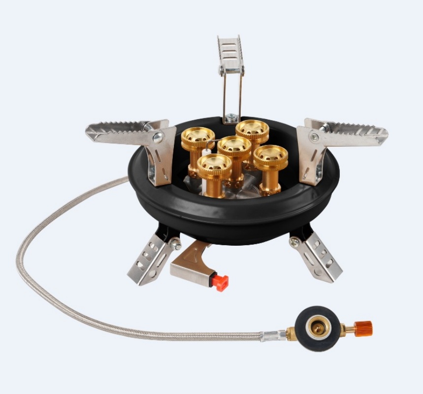Home Cooking Gas - Przenośna kuchenka gazowa kempingowa BRS-201A 16000W,