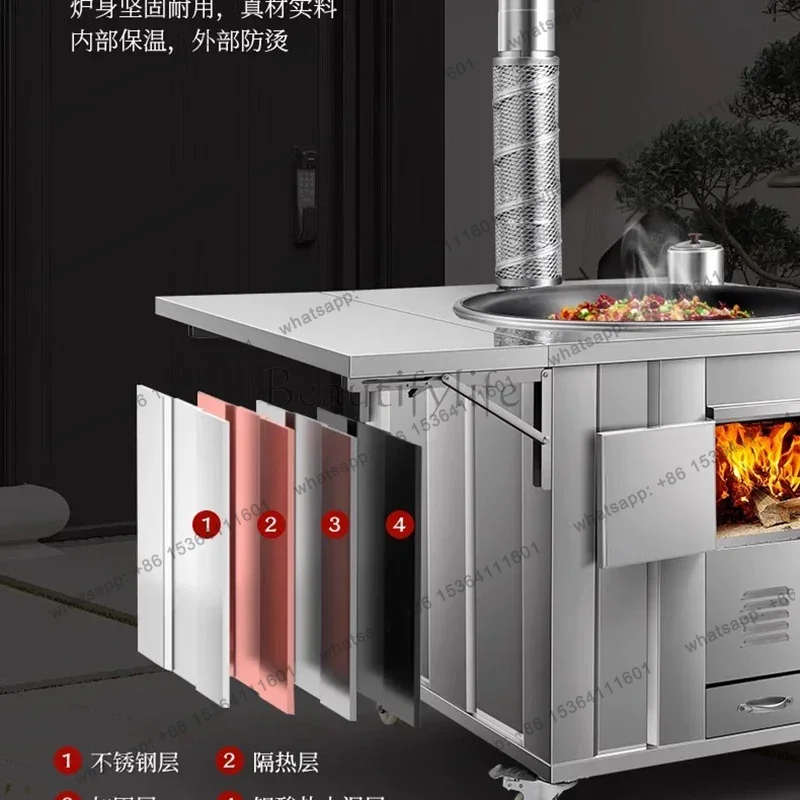 Kuchenki na drewno ze stali ni – Home Cooking Heater recenzja i cena