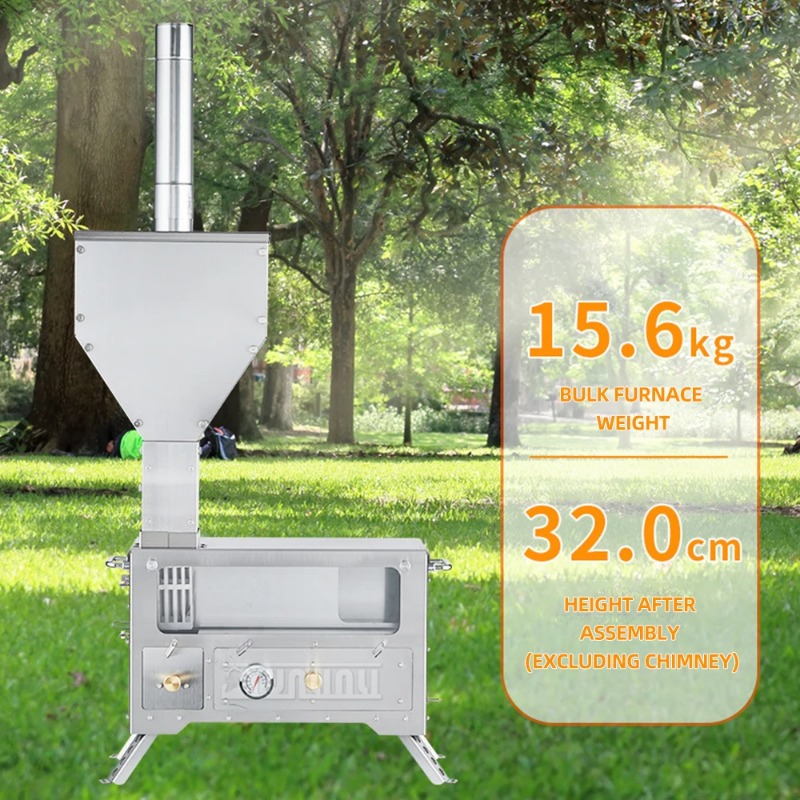 Przenośny piec na drewno do uż – Home Cooking Heater recenzja i cena